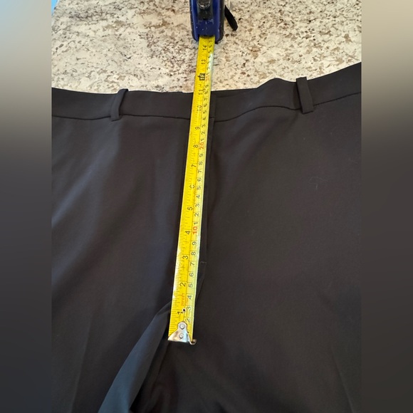 DKNY Elegant Black Straight Leg Trousers - Picture 6 of 10